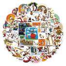 Adesivos Kevin's Magic Tiger World Anime 50 unidades de PVC