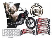 Adesivos Kit Personalizado Cg160 Titan/fan/start Marilyn Gun Adesivos Kit Personalizado Cg160 Titan/fan/start Marilyn Gun