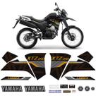 Adesivos Lander Xtz 250 2020 Moto Preta + Emblemas Yamaha
