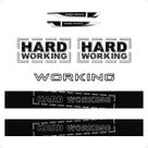 Adesivos Lateral Strada Hard Working 2014/ Soleira Aplique