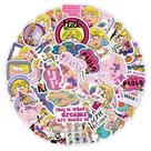 Adesivos Lizzies Mcguires Anime à prova d'água, 50 unidades/pacote Adesivos Lizzies Mcguires Anime à prova d'água, 50 unidades/pacote
