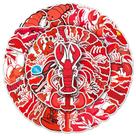 Adesivos Lobster Waterproof Graffiti Decalques 50 unidades/lote Adesivos Lobster Waterproof Graffiti Decalques 50 unidades/lote