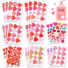 Adesivos LOKFAR Valentine's Day Heart 348 unidades para crianças