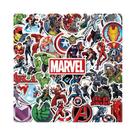 Adesivos Marvel Disney 50PCS Do Homem De Ferro E Steve Rogers Para Guitarra, Laptop, Bagagem E