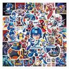 Adesivos Megas Mans, vinil impermeável, anime, 60 unidades, 5-7 cm