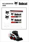 Adesivos Mini Carregadeira Bobcat S650