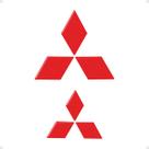 Adesivos Mitsubishi Outlander 2016 Emblema Vermelho Genérico