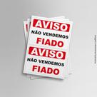 Adesivos Não Vendemos Fiado Adesivos Não Vendemos Fiado