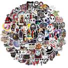 Adesivos Nightmare Before Christmas Anime 100 unidades de PVC 4-6 cm