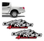 Adesivos Off Road 4 Wheel Drive Emblema Lateral Decorativo