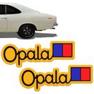 Adesivos Opala Bandeira 1975/79 Chevrolet Dourado Genérico Adesivos Opala Bandeira 1975/79 Chevrolet Dourado Genérico