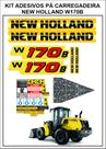 Adesivos Pá Carregadeira New Holland W170B