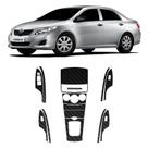 Adesivos Painel Corolla 2009/2012 Carbono Automático/manual