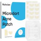 Adesivos para acne Rulvcian Microdart para rosto 18 unidades e 16 unidades Adesivos para acne Rulvcian Microdart para rosto 18 unidades e 16 unidades