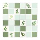 Adesivos para Azulejos SVNOOC 10 Unidades 30x30cm Impermeáveis com Estampa de Flores