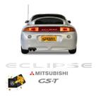 Adesivos Para Mitsubishi Eclipse Resinado + Gs-t 1995/1998 Adesivos Para Mitsubishi Eclipse Resinado + Gs-t 1995/1998