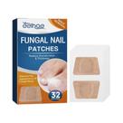 Adesivos Para Reparação De Unhas Com Fungos Cinza 32/64 Peças, Adesivos Macios Para Correção De