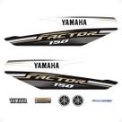 Adesivos Para Yamaha Factor 150 Flex 2019 2021 Moto Branca