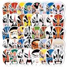 Adesivos, personagens de óperas de Pequim, 108 unidades para laptop, etc.