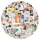 Adesivos Promised Neverlands Anime 100 unidades de vinil PVC impermeável
