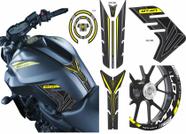 Adesivos Protetor+ Bocal+Friso e Plotter Yamaha MT 07 Kit 08