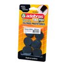 Adesivos Protetores Feltro Prático Redondo 30mm Adelbras