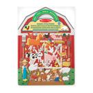 Adesivos Puffy reutilizáveis Farm Activity Pad Melissa & Doug Adesivos Puffy reutilizáveis Farm Activity Pad Melissa & Doug