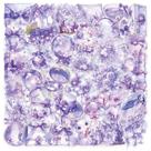 Adesivos Purple Dream Aesthetic, decalque de vinil PET, 50 unidades