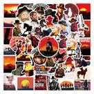 Adesivos Reds Deads Redemptions em vinil impermeável (50 unidades)