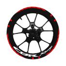 Adesivos Refletivos De 17'' Para Rodas De Moto CBR650R 250RR 600RR 1000RR - Decalques De Vinil Para