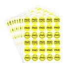 Adesivos Remarkable Paid Thank You 3/4 Round 1500 Labels