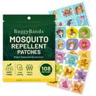 Adesivos Repelentes de Mosquito BuggyBands 108 Unidades para Crianças Adesivos Repelentes de Mosquito BuggyBands 108 Unidades para Crianças