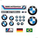 Adesivos Resinados Bmw Carro Moto Sportinox Emblemas Kit