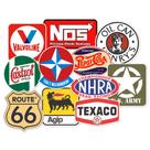 Adesivos Retrô Vintage Carro Antigo Moto Lata 11 Unidades