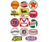 Adesivos Retrô Vintage Vidro Lata Carro Antigo 14 Unidades