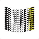 Adesivos Roda Bike Vmaxx Vzan 2023 Aros 24 26 29 Fundo Preto