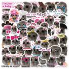 Adesivos Sads Hamsters Vinil Impermeável Anime 56 unidades/lote Adesivos Sads Hamsters Vinil Impermeável Anime 56 unidades/lote