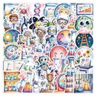 Adesivos Science Laboratory 100 peças Fun Experiment Waterproof