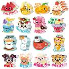 Adesivos Scratch and Sniff Jetec 300 unidades para crianças 68 estilos Adesivos Scratch and Sniff Jetec 300 unidades para crianças 68 estilos