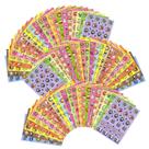Adesivos Scratch and Sniff VKPI 1728 peças 24 aromas para crianças