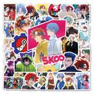 Adesivos SK8 de vinil impermeável Anime 50 unidades/lote para laptop