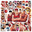 Adesivos Slams Dunks, vinil impermeável, anime, 50 unidades/lote Adesivos Slams Dunks, vinil impermeável, anime, 50 unidades/lote