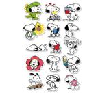 Adesivos Snoopy Caderno Mala Notebook Carro Sticker 15 Unidades