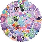 Adesivos Starrys Skys Cats em vinil impermeável de anime (50 unidades)