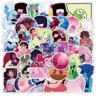 Adesivos Stevens Universes, vinil impermeável, anime, 50 unidades