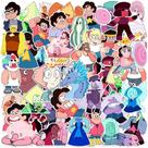 Adesivos Stevens Universes, vinil impermeável, anime, 50 unidades