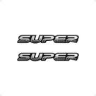 Adesivos Super P/ Celta Emblema Lateral Resinado - Genérico Adesivos Super P/ Celta Emblema Lateral Resinado - Genérico