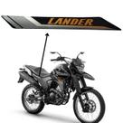 Adesivos Tampa Lateral Direita Lander 250 Preta 2020