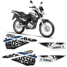 Adesivos Tanque Yamaha Crosser Xtz 150 2014/2021 Azul/Preto