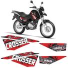 Adesivos Tanque Yamaha Crosser Xtz 150 2014/2021 Vermelho